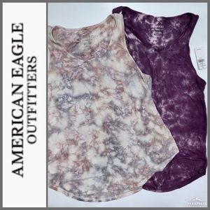 American Eagle Soft & Sexy Tanks (2) Size M